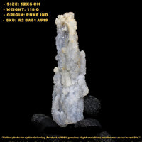 Natural Rainbow Quartz 118g Cluster Crystal from India Healing & Display