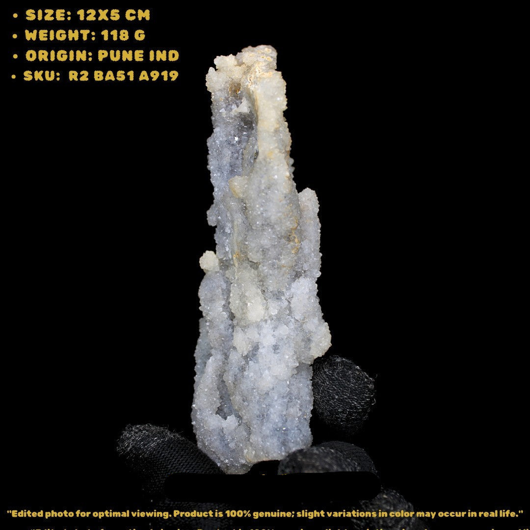 Natural Rainbow Quartz 118g Cluster Crystal from India Healing & Display