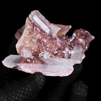 Natural Phantom Quartz Cluster 230g Healing Crystal Stone India 9x8 cm