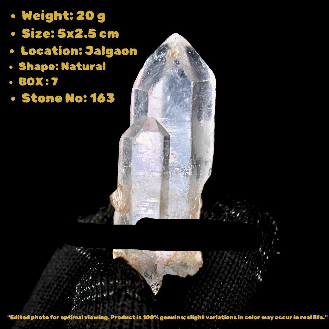 Natural Himalayan Clear Quartz Crystal 20g Powerful Healing Energy Stone