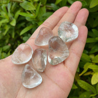 Grade A++ Clear Quartz Tumbled Stones, 0.75"-1.25" Quartz Crystal, Pick How Many