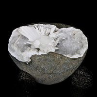 Scolecite Geode 148g 6x5cm Natural Calm Energy Stone for Chakra & Reiki