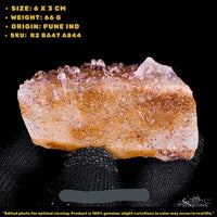 Phantom Quartz 66g Raw Crystal Cluster Natural Healing Mineral India