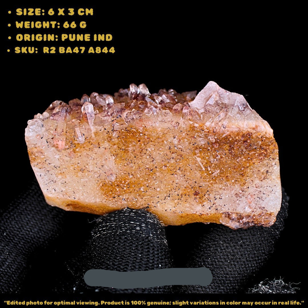 Phantom Quartz 66g Raw Crystal Cluster Natural Healing Mineral India