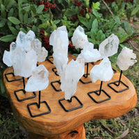 Clear Quartz Cluster Natural Crystal Décor Premium Raw Quartz from india