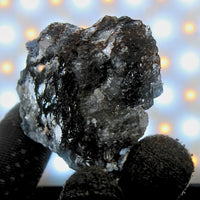 Calcite Black Rutile Inclusions 45g Rare Mineral Specimen India 6x4.5cm