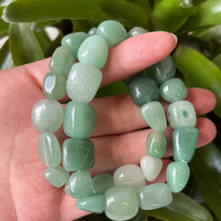 Wholesale Grade A++ Gemstone Nugget Bracelet, Choose from 18 Gemstone Types