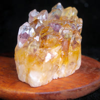 408g Phantom Quartz Cluster Natural Healing Crystal from India