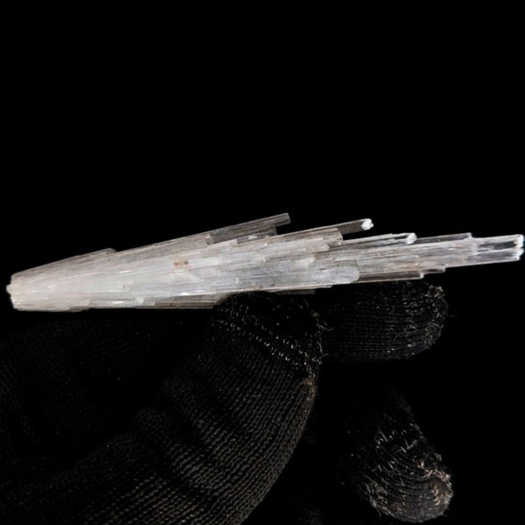 Rare Scolecite Crystal Cluster 10g Mineral Specimen India Zeolite 9x2 cm