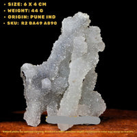 Natural Rainbow Quartz 44g Color Flash Crystal Cluster Mineral from India