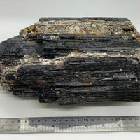 Extra Large Black Tourmaline Chunk / Rod / Log, Natural Rough Black Tourmaline