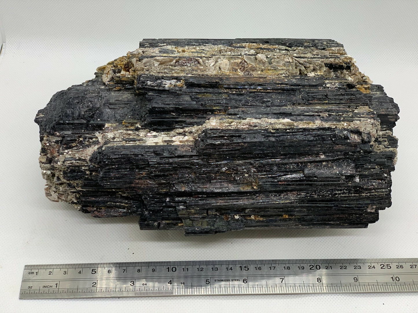 Extra Large Black Tourmaline Chunk / Rod / Log, Natural Rough Black Tourmaline