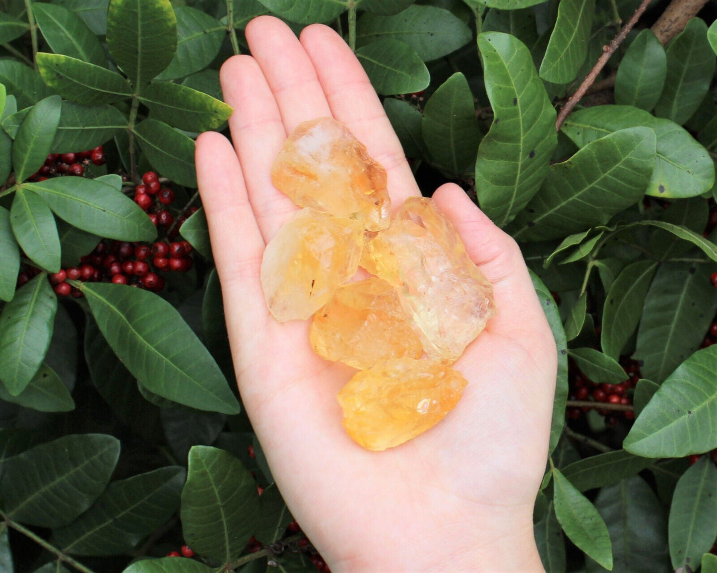 Citrine Rough Crystals: Choose How Many Pieces (Raw Citrine)
