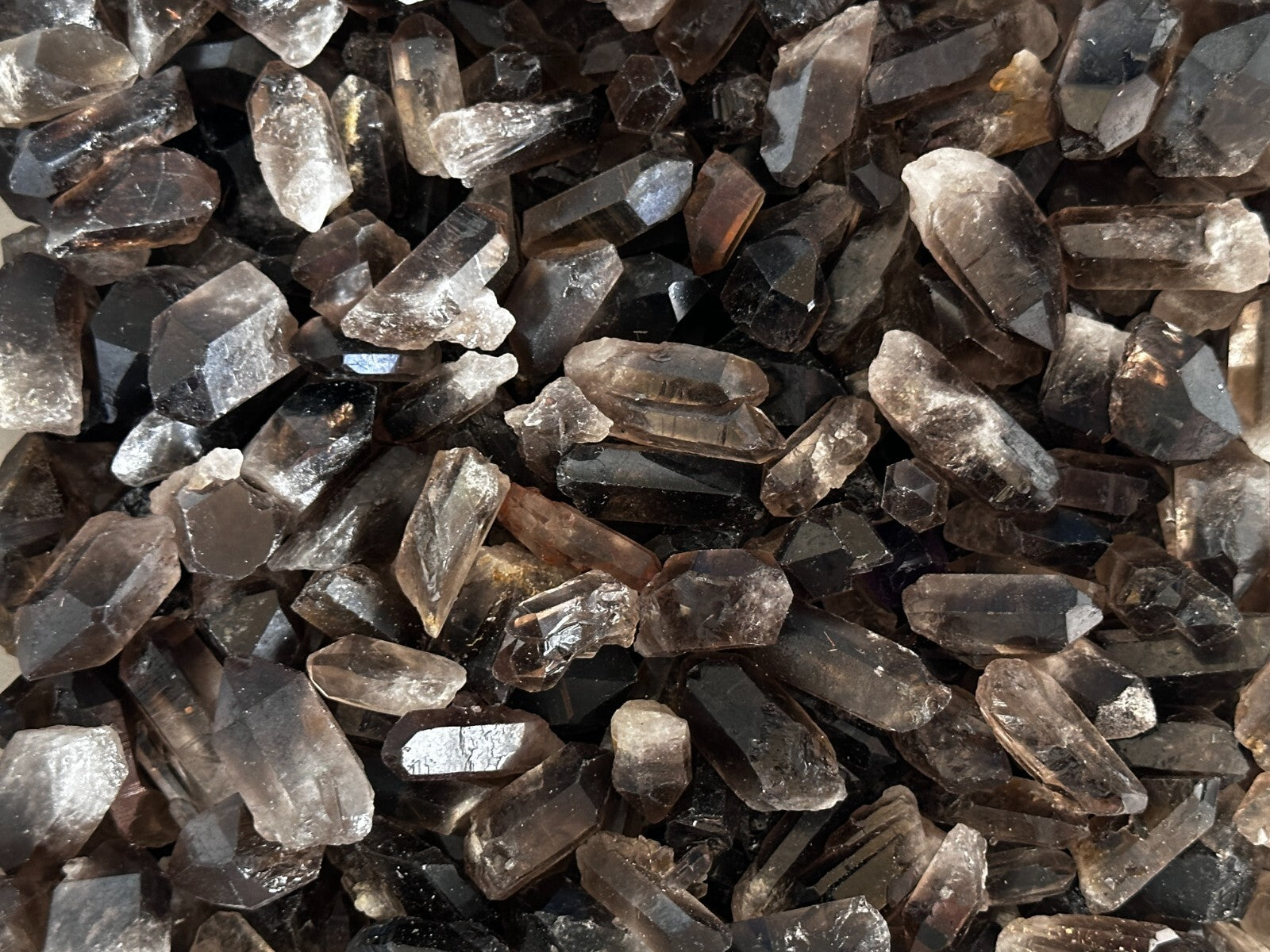 Natural Smoky Quartz Crystal Points, Small Smoky Quartz Point,Wholesale Bulk Lot