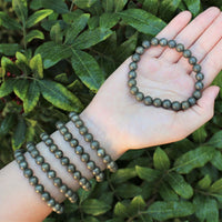 8 mm Bead Gemstone Bracelets: BUY 3 GET 1 FREE! (Stretch Crystal Bead Bracelets)