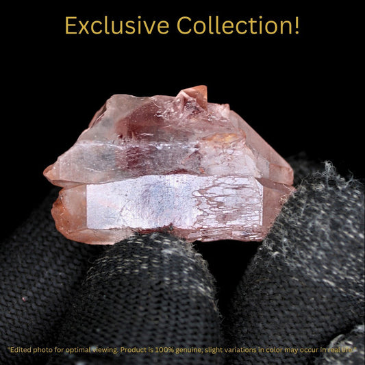 Phantom Quartz Crystal 15g Mineral Specimen with Visible Inclusions 3x2cm