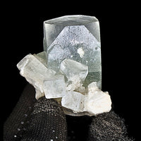 85g Green Apophyllite with Heulandite Rare Indian Mineral Specimen