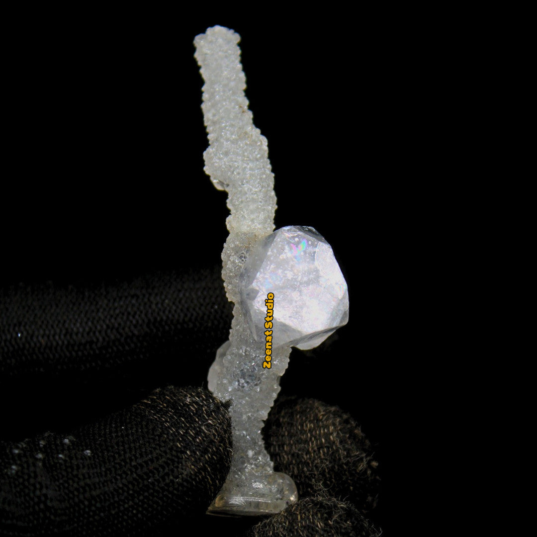 Apophyllite Perfect Cluster 7x2cm 65g Rare Tower Shape Crystal Specimen Luster