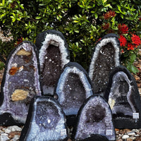 X-Large Light Purple/Gray Amethyst Cathedral, Raw Amethyst Geode, Pick a Weight