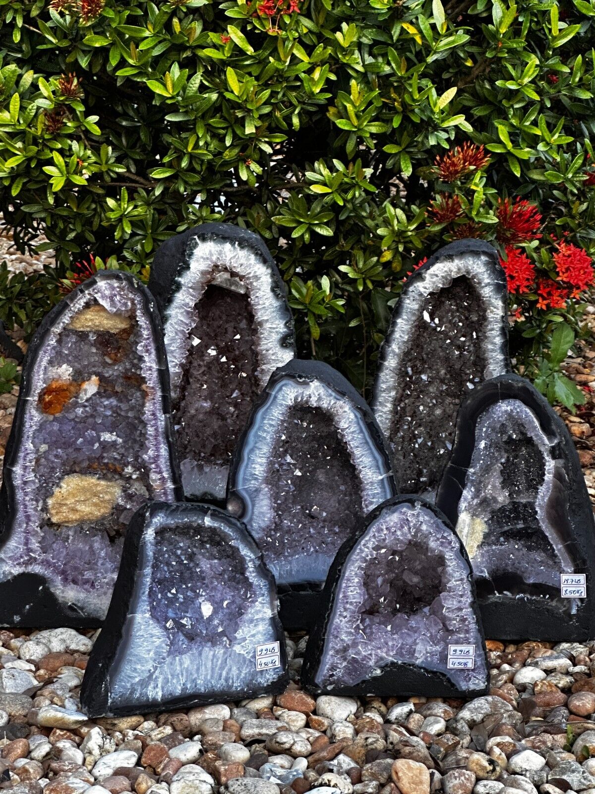 X-Large Light Purple/Gray Amethyst Cathedral, Raw Amethyst Geode, Pick a Weight