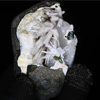 Scolecite Geode 110g Reiki Healing Crystal for Sleep Peace Meditation