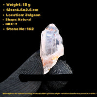 Natural Clear Quartz Healing Crystal 15g 4.5cm – Energy & Meditation Stone