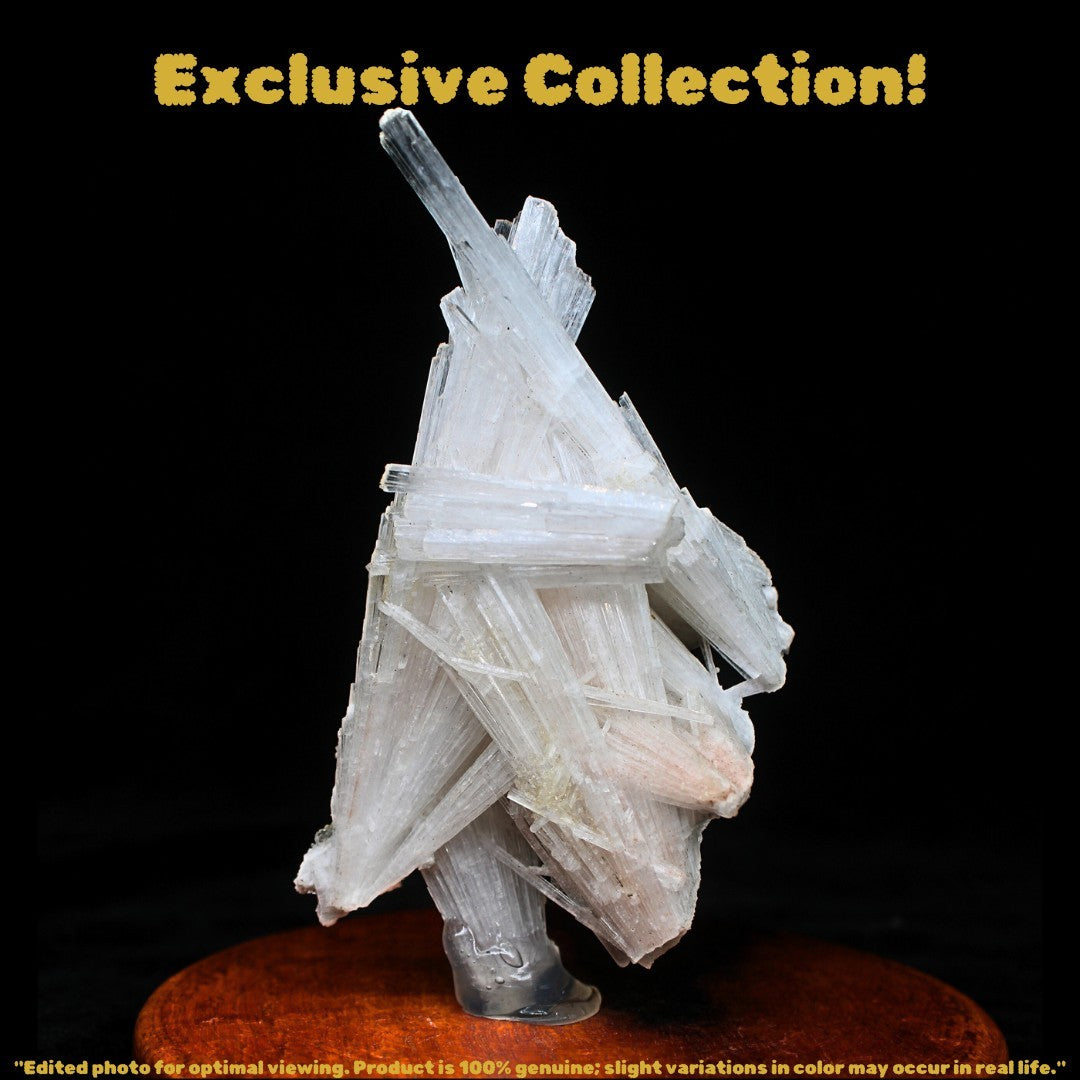 Natural Scolecite Healing Cluster 150g Crystal for Calm, Sleep & Meditation