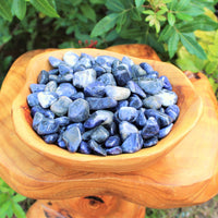 7 Chakra Tumbled Stones & Carry Pouch (Crystal Balancing Set, Crystal Healing)