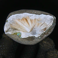 158g Natural Scolecite Geode Mineral 6x5cm High Vibration Healing Crystal Stone