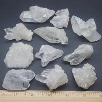 1 Lb Natural Clear Quartz Crystal Cluster Crystal Points Mineral Specimens