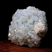 Apophyllite Heulandite Geode 122g Cabinet Specimen India Zeolite 7.5x6cm