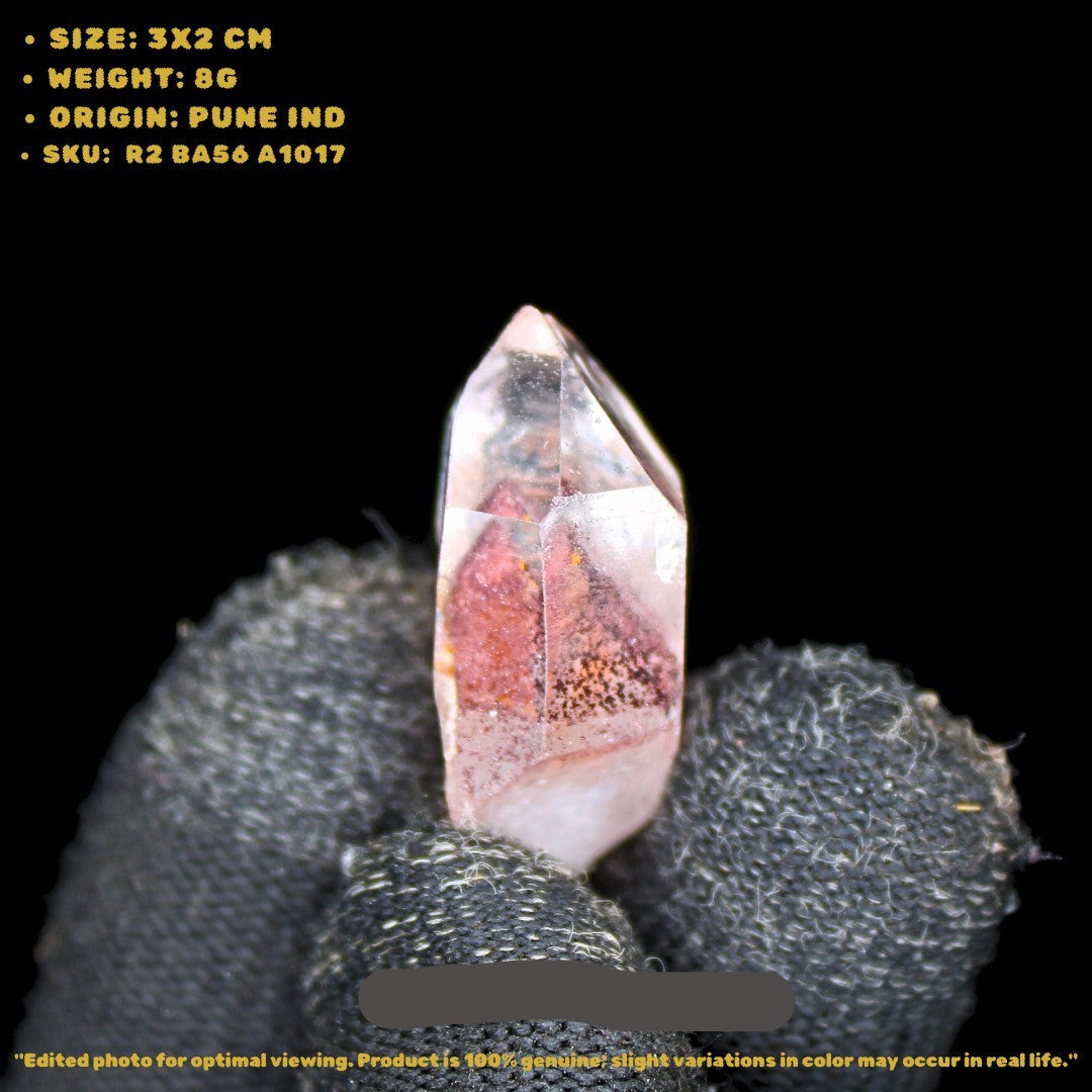 Mini Phantom Clear Quartz Crystal 8g | 3x2 cm | Rare Natural Healing Stone