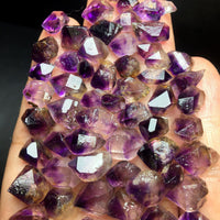 30g 55+PCS  WOW! Beautiful Super Seven Skeletal Amethyst Quartz Crystal