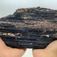 Extra Large Black Tourmaline Chunk / Rod / Log, Natural Rough Black Tourmaline