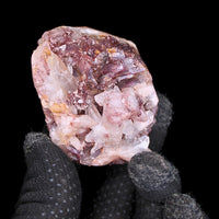 Natural Phantom Clear Quartz Healing Cluster Stone 110g 6x5 cm Crystal