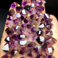 30g 55+PCS  WOW! Beautiful Super Seven Skeletal Amethyst Quartz Crystal
