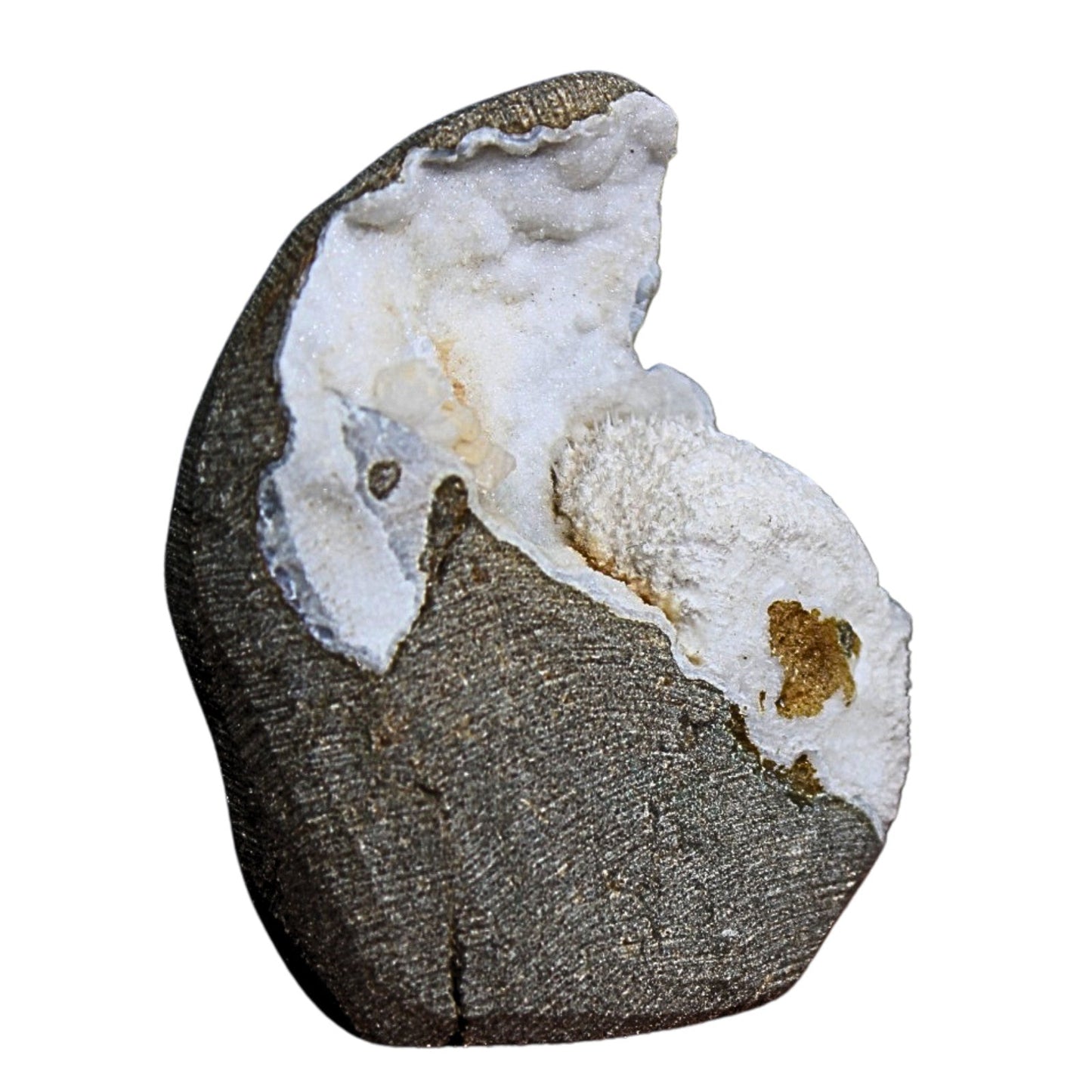 Raw Scolecite Geode 80g Natural Crystal Healing Mineral India