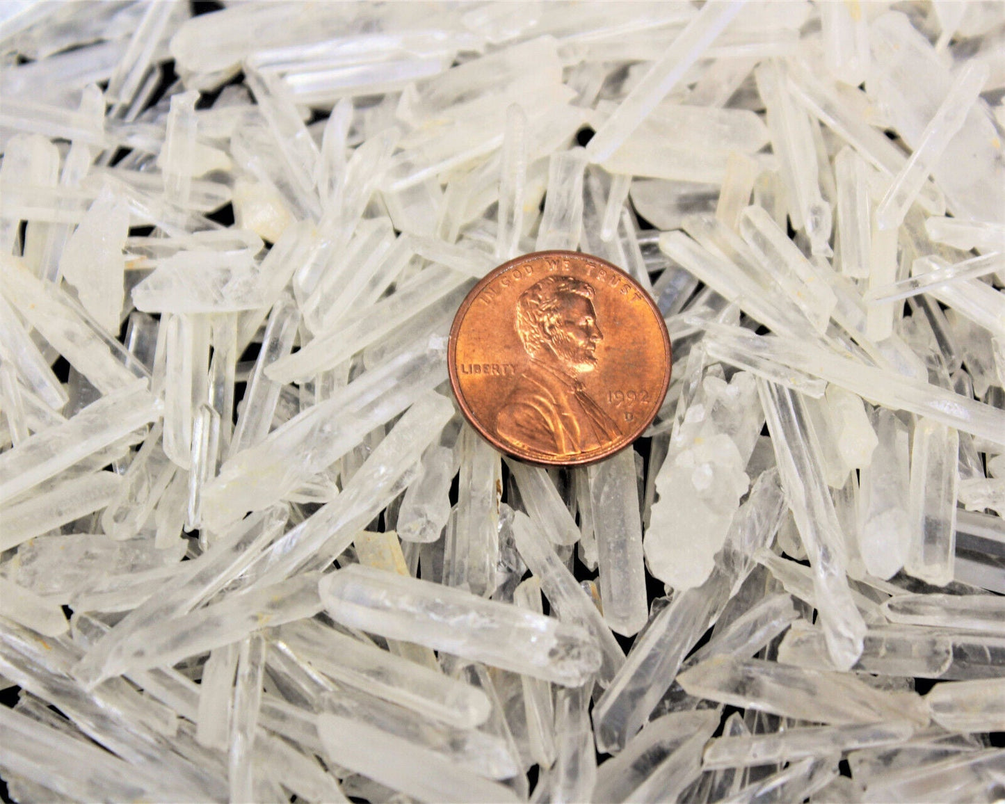 Matchstick / Jewelry Quartz Points: Tiny Natural Crystals (Wholesale Bulk Lots)