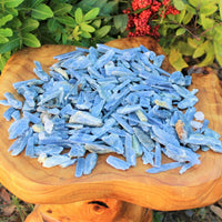 Blue Kyanite Blades Crystal Collection 1/2 lb Box Lot - Natural Kyanite Crystals