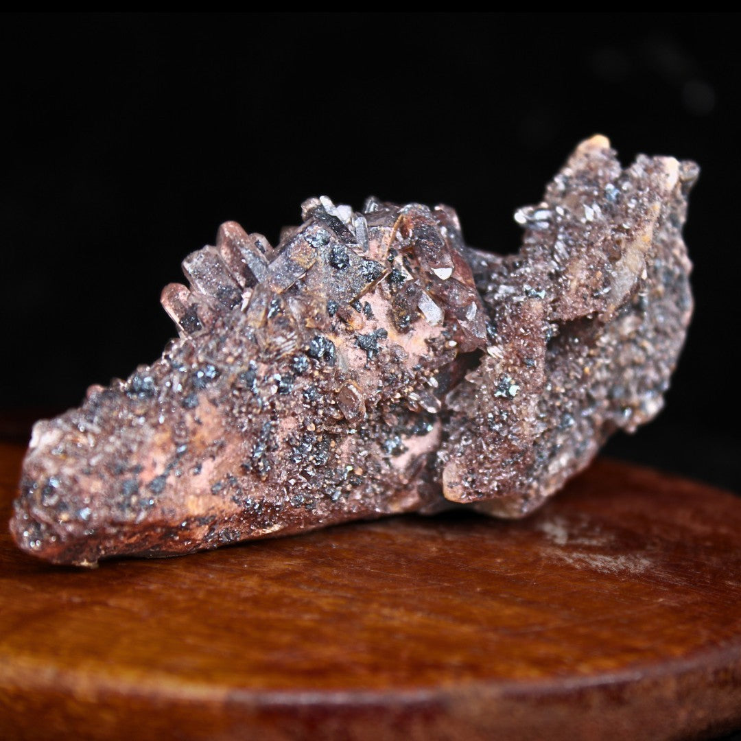 Natural Phantom Quartz Cluster 108g Healing Crystal Stone India 9x4 cm