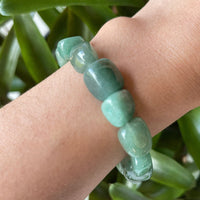 Wholesale Grade A++ Gemstone Nugget Bracelet, Choose from 18 Gemstone Types