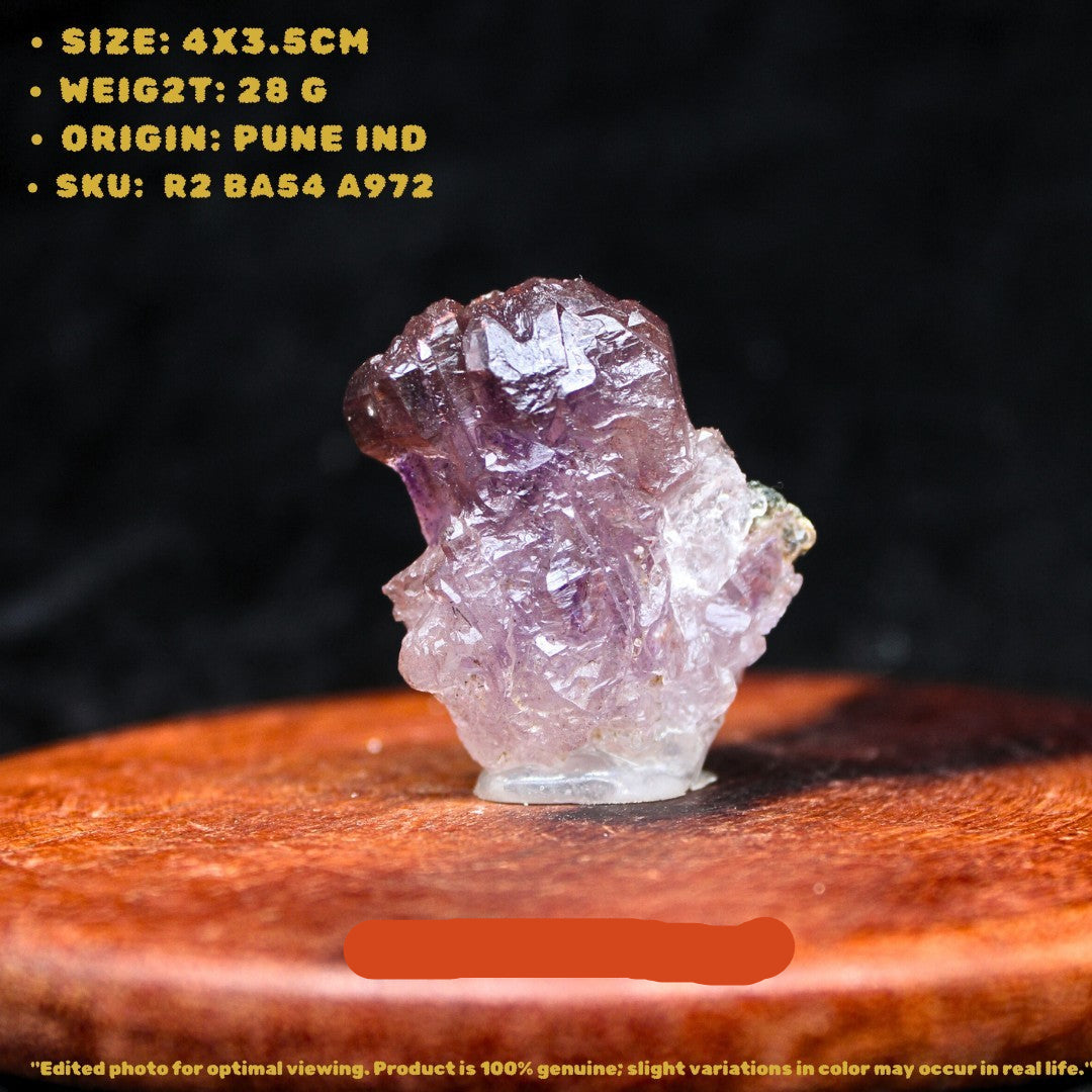Scepter Amethyst Crystal 28g Third Eye, Crown Chakra, Spiritual Healing Stone