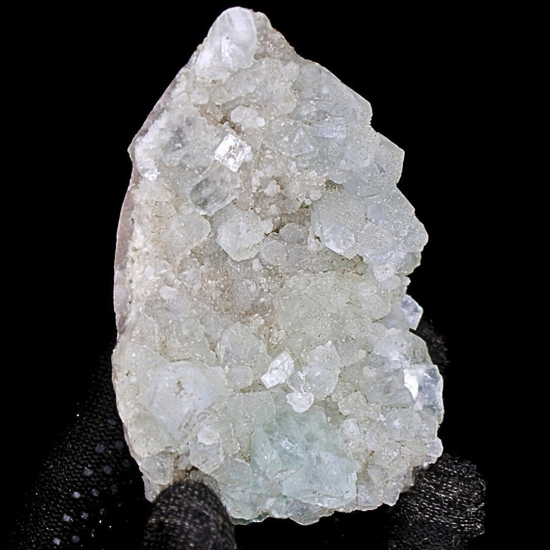 Apophyllite with Heulandite Cluster 135g Cabinet Mineral Specimen India