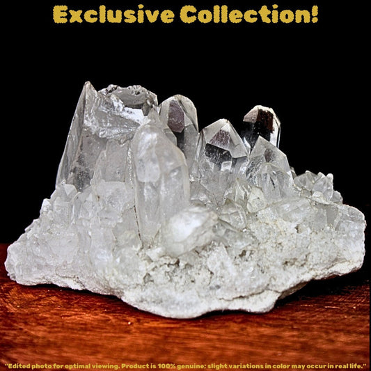 Rare Himalayan Clear Quartz 75g Collector Mineral Specimen Raw Crystal