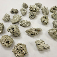 Pyrite Crystal Chunks - 2" to 3" - Pyrite Stone AKA Fool's Gold from Peru
