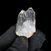 Rare Clear Quartz Crystal Cluster 16g 5x2.5 cm  Natural Mineral Specimen