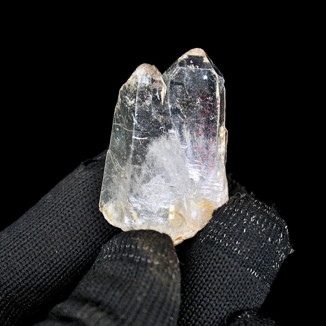 Rare Clear Quartz Crystal Cluster 16g 5x2.5 cm  Natural Mineral Specimen