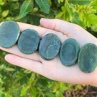 Natural Crystal Worry Stone: Choose Gemstone (Crystal Healing Pocket Stone)