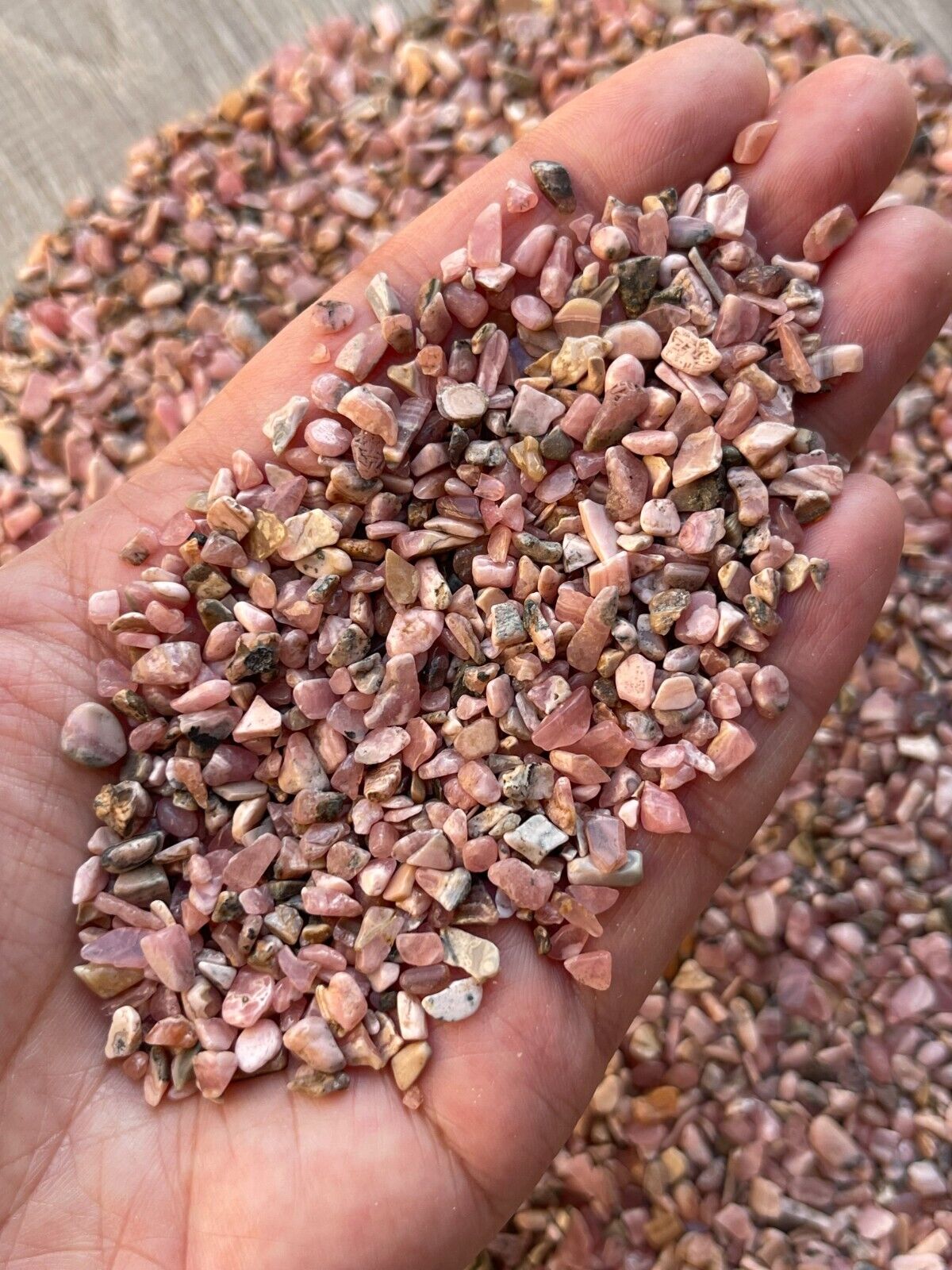 Grade A++ Semi Tumbled Gemstone Mini Chips 3 - 18 mm, Choose From 4 oz to 3 lbs