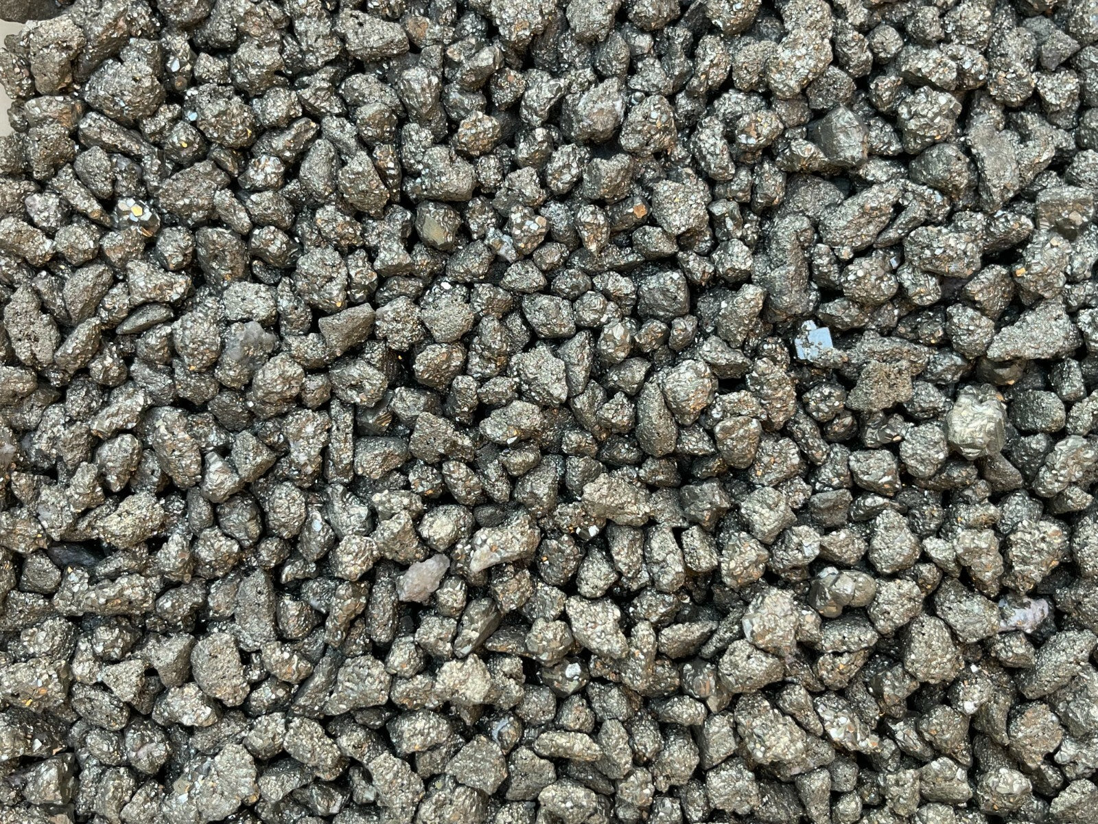 Grade A++ Pyrite Semi Rough Mini Chips 5 - 15 mm, Raw Pyrite, Wholesale Bulk Lot